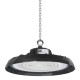 POWERTECH LED φωτιστικό καμπάνα PT-1531, 100W, 6500K, Φ30x11cm, IP65, μαύρο