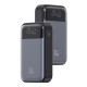 USAMS power bank CD221 με οθόνη, 2x θύρες εξόδου, 10000mAh, PPS 33W, γκρι