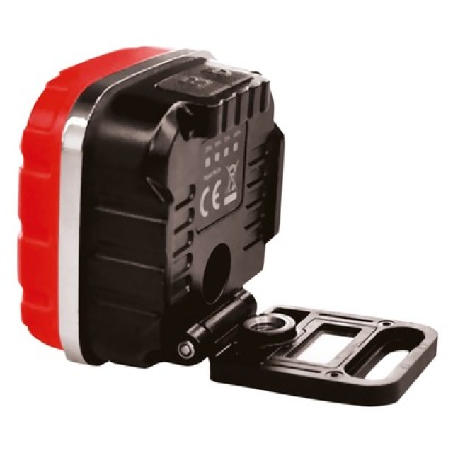 POWERTECH LED φακός κεφαλής PT-1548, 4 σε 1, επαναφορτιζόμενος, 950lm, IP64, κόκκινος