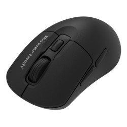 POWERTECH ασύρματο ποντίκι PT-1543, 2.4GHz & Bluetooth, έως 2400DPI, αθόρυβο, μαύρο