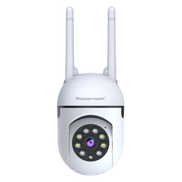 POWERTECH smart κάμερα PT-1546, 2MP, WiFi, PTZ, SD