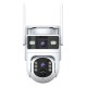 POWERTECH smart ηλιακή κάμερα PT-1547, dual lens, 4MP, 4G, PTZ, SD, IP65