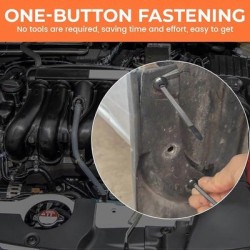 POWERTECH δεματικά καλωδίων TIES-082, 5x90mm, μαύρα, 50τμχ