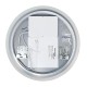 BRUNO καθρέφτης μπάνιου LED BRN-0275, στρόγγυλος, 24W, Φ50cm, IP67