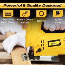 DELI σέγα DC576, ρυθμιζόμενη, 600W