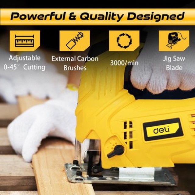 DELI σέγα DC576, ρυθμιζόμενη, 600W