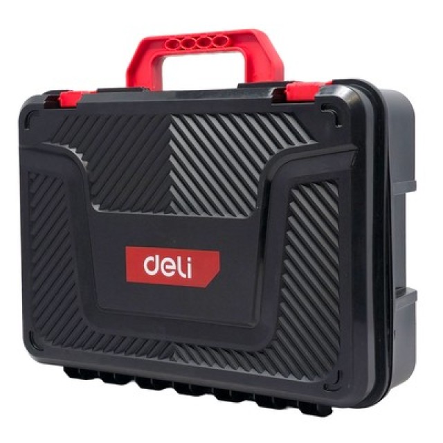 DELI κρουστικό δραπανοκατσάβιδο μπαταρίας DE-CZ16-1A2, Brushless, 16V, 2Ah, 45N.m