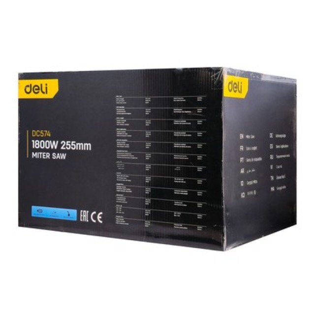 DELI φαλτσοπρίονο ρεύματος DC574, 1800W