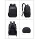 ARCTIC HUNTER τσάντα πλάτης B00111 με θήκη laptop 15.6", 20L, μαύρη