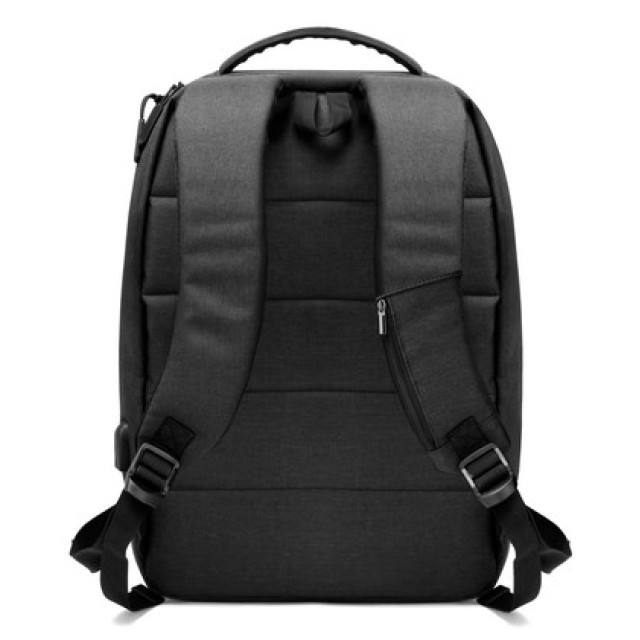 ARCTIC HUNTER τσάντα πλάτης 1701L με θήκη laptop 15.6", USB, 17L, μαύρη