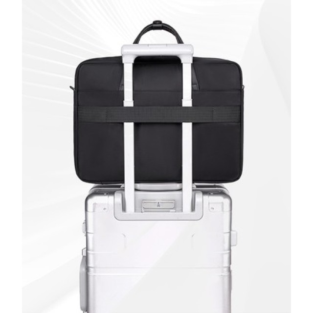 ARCTIC HUNTER τσάντα ώμου GWB00849 με θήκη laptop 15.6", 14L, μαύρη