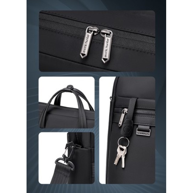 ARCTIC HUNTER τσάντα ώμου GWB00849 με θήκη laptop 15.6", 14L, χακί