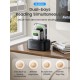 ORICO docking station για 2.5" ή 3.5" SATA HDD/SSD DD28U3-C, 2 θέσεων, 5Gbps, clone function, μαύρο