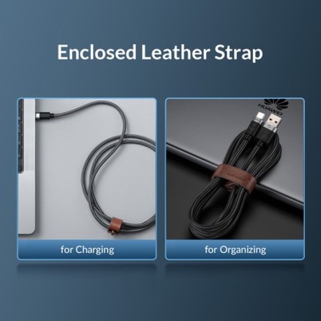 ORICO καλώδιο USB-C C2CZ, 100W, 480Mbps, 1m, μαύρο