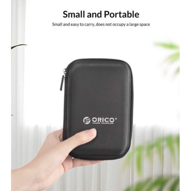 ORICO θήκη οργάνωσης αξεσουάρ PHD-25, 16x11x4cm, μαύρη