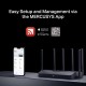 MERCUSYS router MR47BE, WiFi 7, 9.3Gbps BE9300, Tri-Band, V2.0
