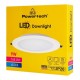 POWERTECH LED φωτιστικό downlight PT-1559, 9W, Φ116x25mm, 4000K, 765lm, λευκό