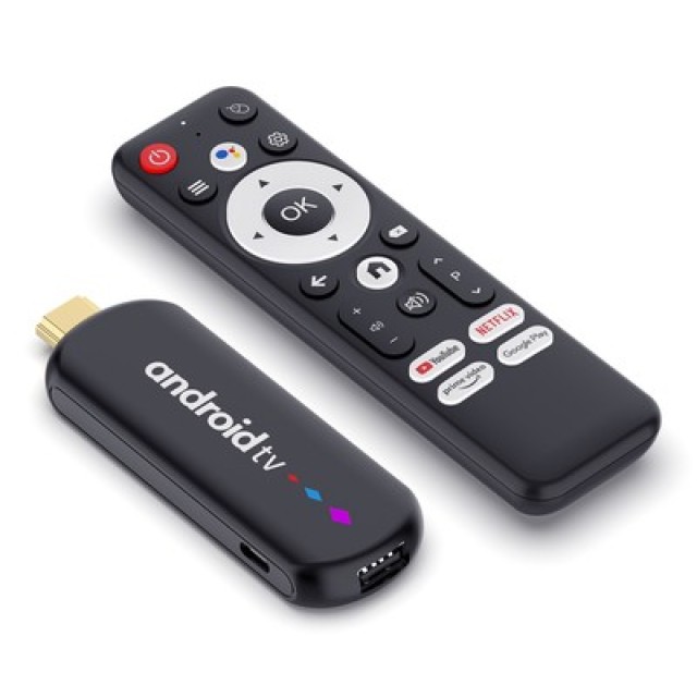 H96 MAX TV Stick L3, 4K, 2/16GB, WiFi, Bluetooth, Android 14