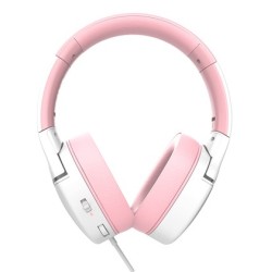 SADES gaming headset Spower, 3.5mm σύνδεση, 40mm, multi-platform, ροζ/λευκό