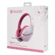 SADES gaming headset Spower, 3.5mm σύνδεση, 40mm, multi-platform, ροζ/λευκό
