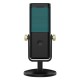 SADES gaming μικρόφωνο Night Owl με βάση γραφείου & επιτραπέζια, καρδιοειδές, USB, μαύρο