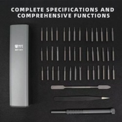 BEST σετ κατσαβίδι ακριβείας BST-1311 με 42 μύτες, με θήκη, 45τμχ