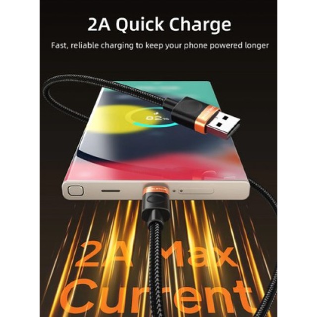 CABLETIME καλώδιο USB-C σε USB CT-AMCM2A, 2A, 480Mbps, 1m, μαύρο