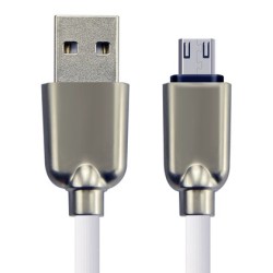 CABLETIME καλώδιο micro USB σε USB CT-PE32-ZFMC, 2A, 480Mbps, 1m, λευκό