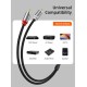 CABLETIME καλώδιο ήχου 2x RCA σε 2x RCA CT-RCA, 3m, μαύρο