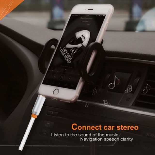 CABLETIME καλώδιο ήχου 3.5mm CT-AV311-P11RG, γωνιακό, gold plated, 3m, λευκό