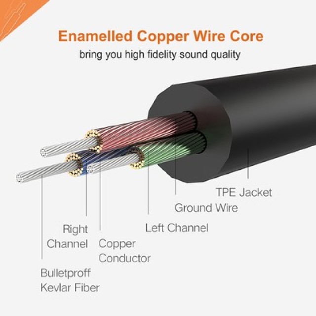 CABLETIME καλώδιο προέκτασης ήχου 3.5mm CT-AV311-P11FG, gold plated, 3m, μαύρο