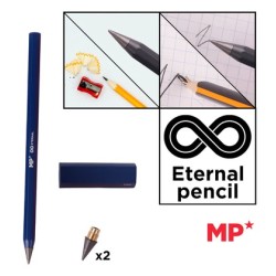MP eternal μολύβι PE560 με γόμα & 2x ανταλλακτικές μύτες, μπλε
