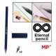 MP eternal μολύβι PE560 με γόμα & 2x ανταλλακτικές μύτες, μπλε