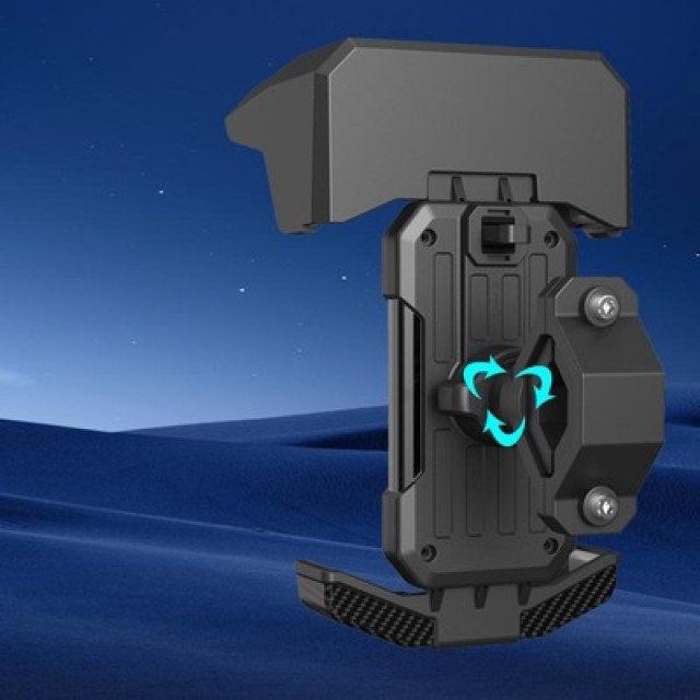 KAKUSIGA βάση ποδηλάτου/μηχανής για smartphone KSC-1594, μαύρη