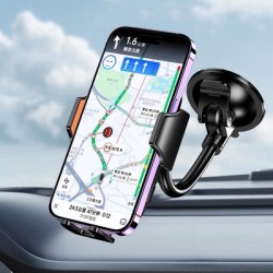 KAKUSIGA βάση smartphone αυτοκινήτου KSC-1723 για ταμπλό/παρμπρίζ, μαύρη