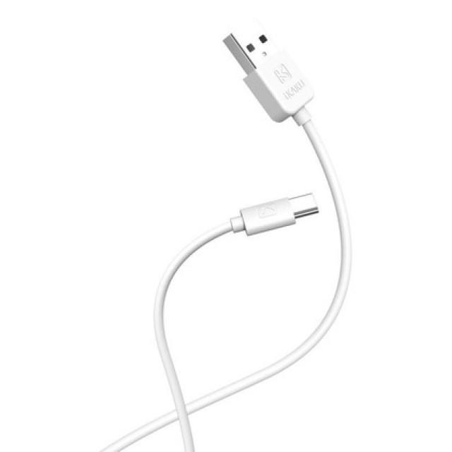 KAKUSIGA καλώδιο USB-C σε USB KSC-332, 2.4A, 480Mbps, 2m, λευκό