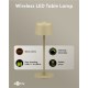GOOBAY επιτραπέζιο φωτιστικό 77678, 3000K, dimmable, επαναφορτιζόμενο, μπεζ