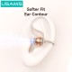 USAMS earphones με θήκη φόρτισης Echo R03, OWS, Φ11mm, 40/300mAh, πορτοκαλί