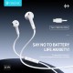 CELEBRAT earphones με μικρόφωνο G39, USB-C σύνδεση, 14mm, 1.2m, λευκά