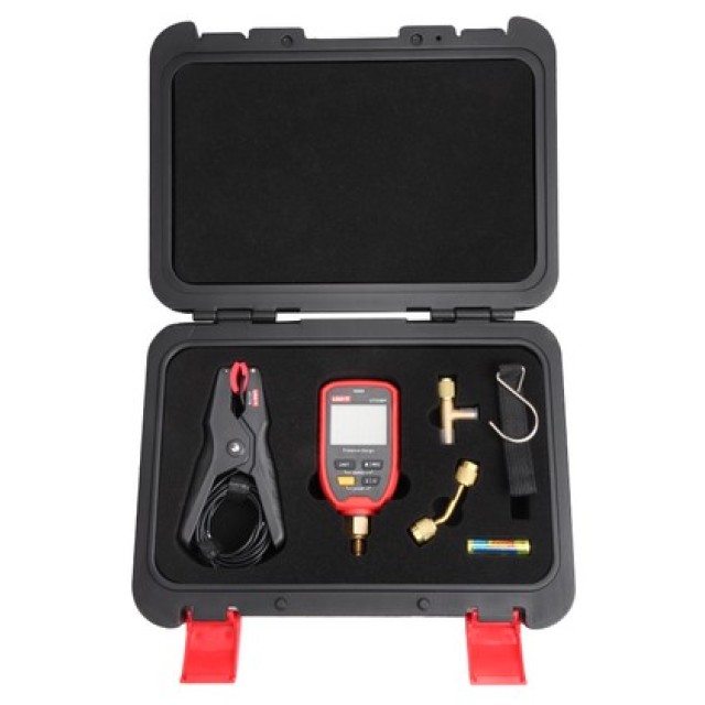 UNI-T ασύρματο μανόμετρο πίεσης ψυκτικών UT336P KIT με δαγκάνα θερμοκρασίας