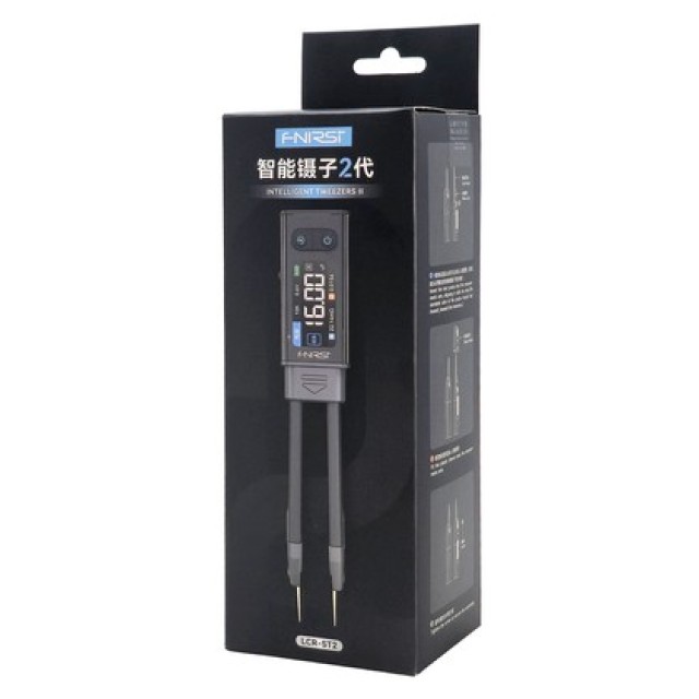 FNIRSI ψηφιακό LCR/ESR tester LCR-ST2 Plus, επαναφορτιζόμενο