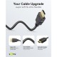 GOOBAY καλώδιο HDMI 80101 με Ethernet, soft, 4K/60Hz, 18 Gbps, 1m, μαύρο
