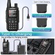 BAOFENG ασύρματος πομποδέκτης MINI-5, UHF/VHF, 5W/2W, μαύρος