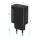 POWERTECH φορτιστής τοίχου PT-1637 με καλώδιο, USB/USB-C, 20W, μαύρος POWERTECH φορτιστής τοίχου PT-1637 με καλώδιο, USB/USB-C, 20W, μαύρος