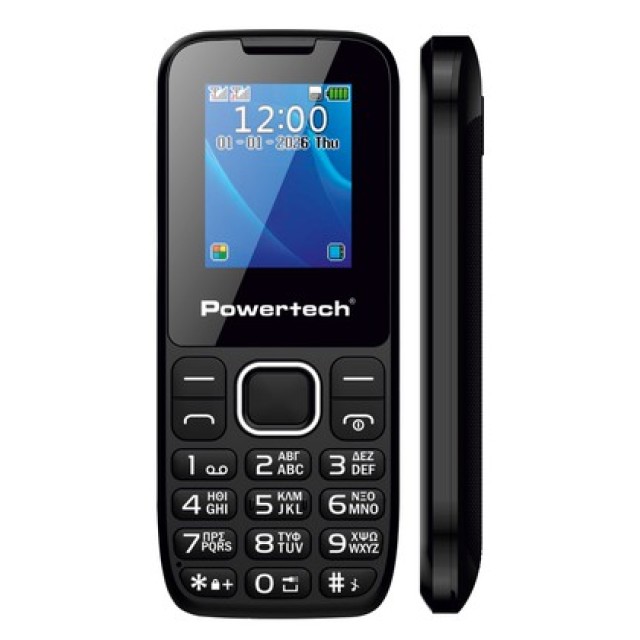 POWERTECH κινητό τηλέφωνο Milly Small III, 1.77", dual SIM, με κάμερα, μαύρο POWERTECH κινητό τηλέφωνο Milly Small III, 1.77", dual SIM, με κάμερα, μαύρο