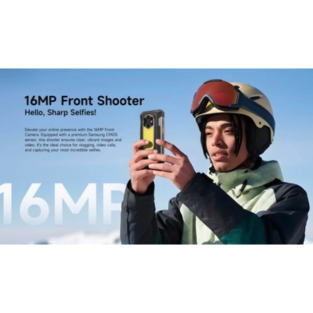ULEFONE smartphone RugKing 5 Pro, 6.78", 8/256GB, 20000mAh, IP68/IP69K/MIL-STD-810H, μαύρο ULEFONE smartphone RugKing 5 Pro, 6.78", 8/256GB, 20000mAh, IP68/IP69K/MIL-STD-810H, μαύρο