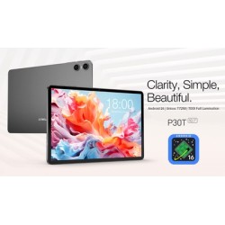 TECLAST tablet P30T με πληκτρολόγιο/στυλό αφής/θήκη, 10.1", 3/128GB, Android 16, 6000mAh, γκρι