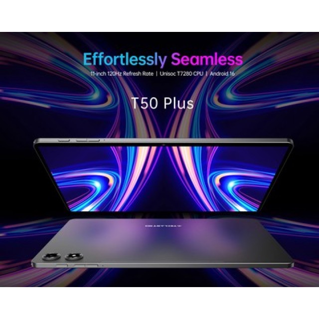 TECLAST tablet T50 Plus με πληκτρολόγιο/στυλό αφής/θήκη, 10.95", 8/128GB, 4G, Android 16, 8000mAh, γκρι TECLAST tablet T50 Plus με πληκτρολόγιο/στυλό αφής/θήκη, 10.95", 8/128GB, 4G, Android 16, 8000mAh, γκρι