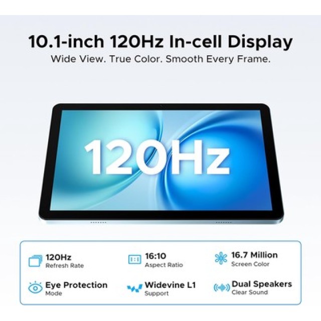 DOOGEE tablet Tab G5, 10.1", 3/128GB, 4G, Android 16, 7500mAh, μπλε DOOGEE tablet Tab G5, 10.1", 3/128GB, 4G, Android 16, 7500mAh, μπλε