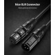 CABLETIME καλώδιο μικροφώνου XLR AV350-11B24, 3-pin, 24AWG, 10m, μαύρο CABLETIME καλώδιο μικροφώνου XLR AV350-11B24, 3-pin, 24AWG, 10m, μαύρο
